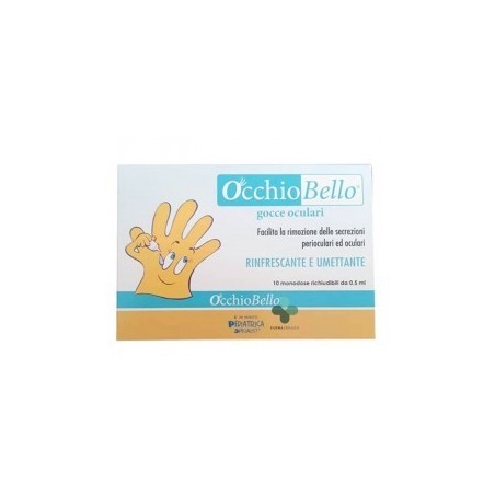 Pediatrica Specialist Occhiobello Gocce Oculari 10 Flaconcini Monodose Richiudibili Da 0,5 Ml