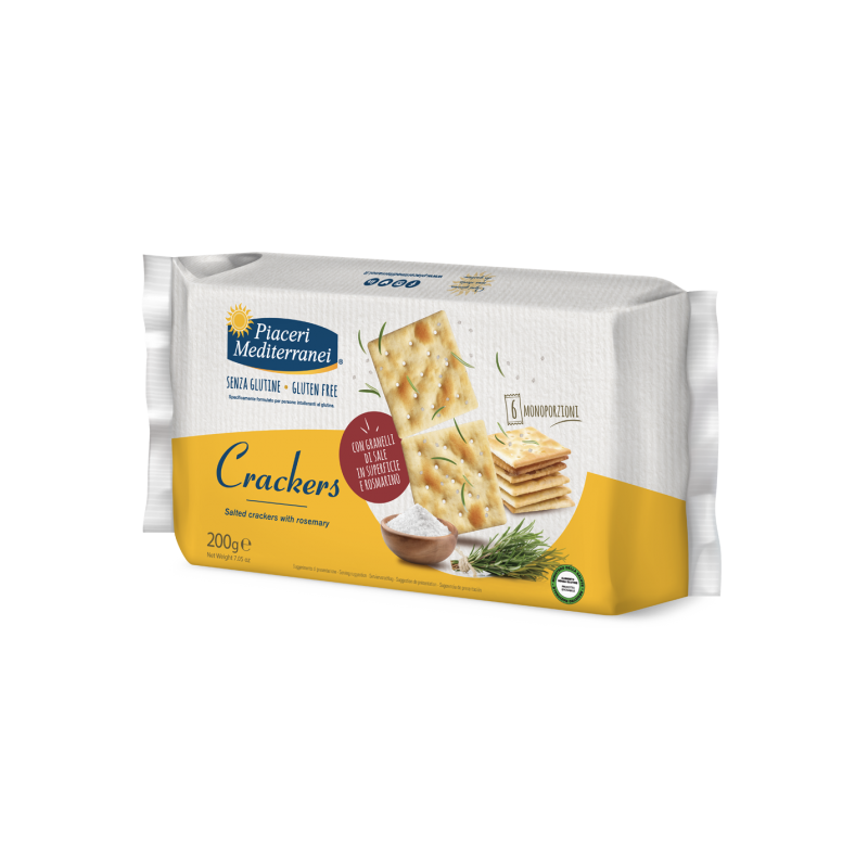 Eurospital Piaceri Mediterranei Crackers 200 G