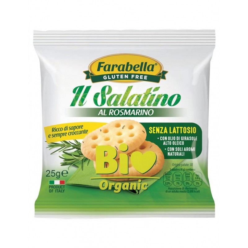 Bioalimenta Farabella Bio Salatino Rosmarino 25 G