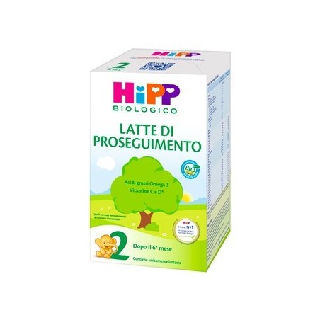 HIPP LATTE 2 PROSEG POLV 600G