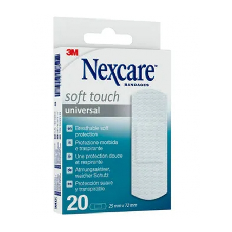 3m Italia Cerotto Preparato 3m Nexcare Soft N0520ns-1 25x72mm