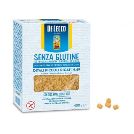 F. Lli De Cecco De Cecco Ditali Piccoli Rigati N69 400 G