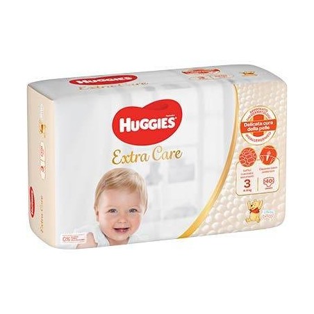 Kimberly Clark Italia Huggies Extra Care Grande 3 40 Pezzi