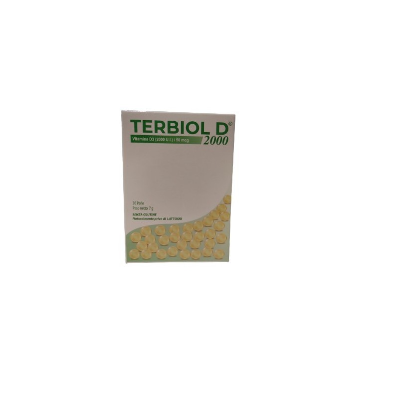 Terbiol Farmaceutici Terbiol D 2000 30 Capsule Soft Gel