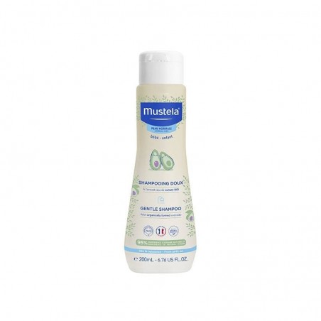 200ml di Shampoo Dolce Detergente Delicato da Mustela