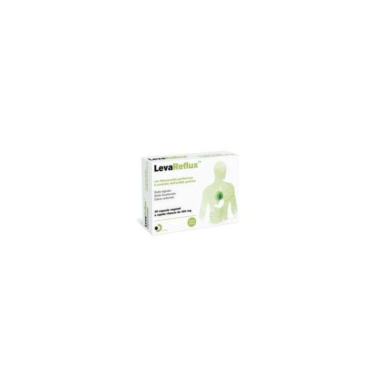 Difass International Levareflux 30 Capsule Vegetali A Rapido Rilascio