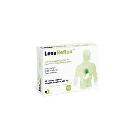 Difass International Levareflux 30 Capsule Vegetali A Rapido Rilascio