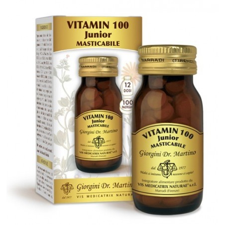 Dr. Giorgini Ser-vis Vitamin 100 Junior 100 Pastiglie