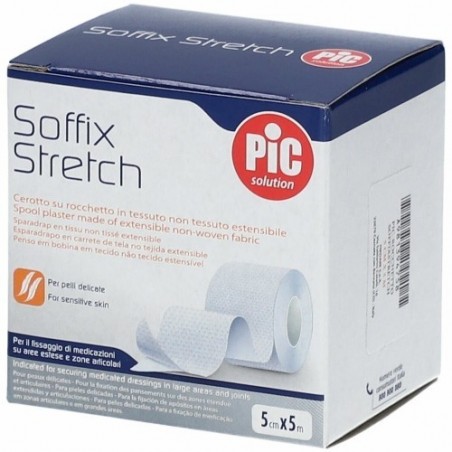 Pikdare Cerotto In Rotolo Pic Soffix Stretch Tessuto Non Tessuto Estendibile 5x500 Cm 1 Pezzo