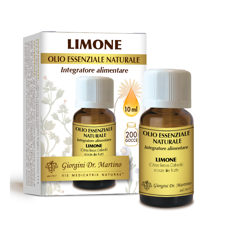 Dr. Giorgini Ser-vis Limone Olio Essenziale Naturale 10 Ml