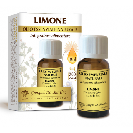 Dr. Giorgini Ser-vis Limone Olio Essenziale Naturale 10 Ml