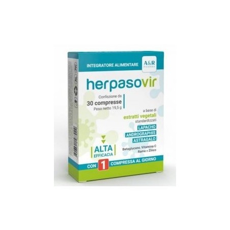 A&r Pharma Herpasovir 30 Compresse