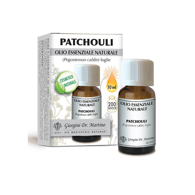 Dr. Giorgini Ser-vis Patchouli Olio Essenziale Naturale 10 Ml