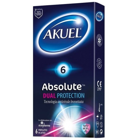 Nova Argentia Ind. Farm Akuel Absolute Dual Protection 6 Pezzi