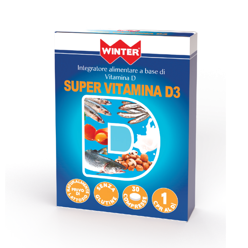 Gdp -general Dietet. Pharma Winter Super Vitamina D3 30 Compresse