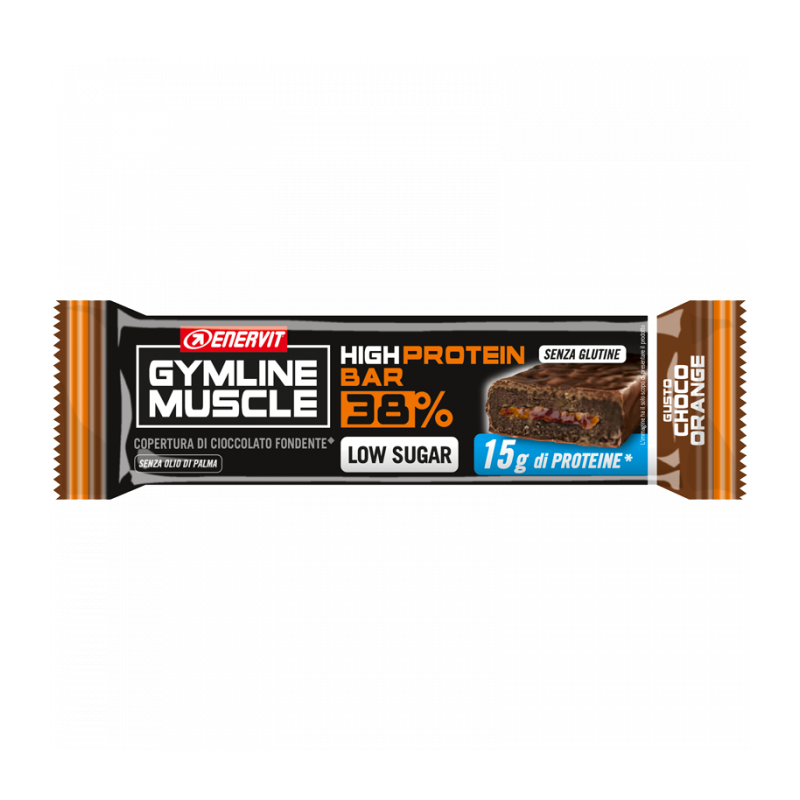 Enervit Gymline Protein Bar 38% Barretta Cioccolato-arancia 40 G