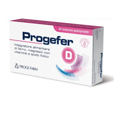 Proge Farm Progefer D 30 Compresse Gastroprotette