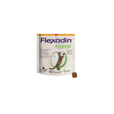 Vetoquinol Italia Flexadin Advanced Gatto Tutte Le Taglie Busta Da 30 Tavolette Appetibili