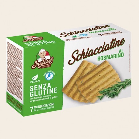 Gaia Inglese Schiacciatine Rosmarino 125 G