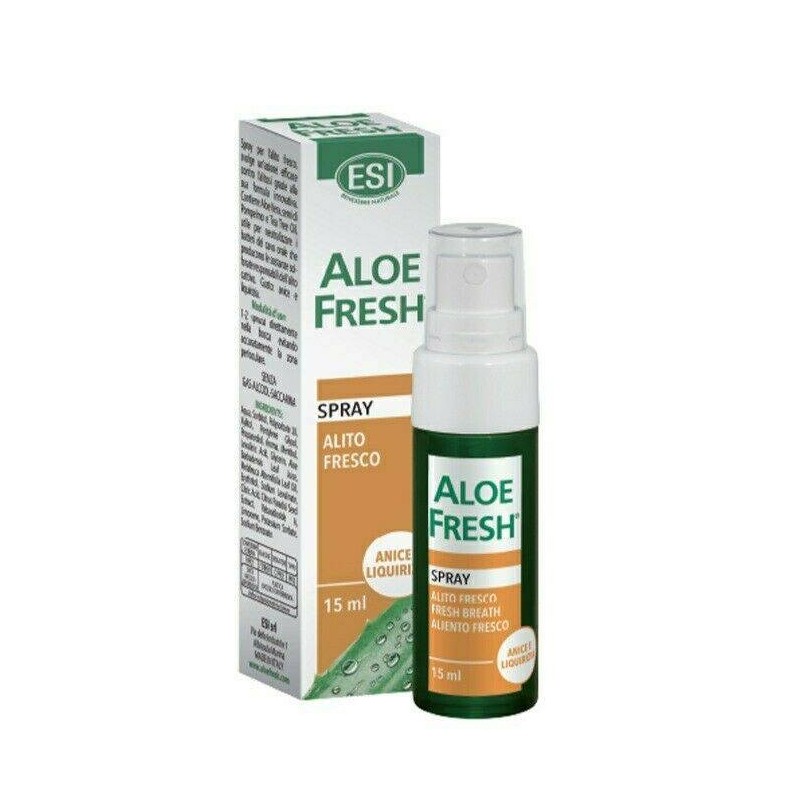 Esi Aloe Fresh Spray Alito Anice Liquirizia 15 Ml