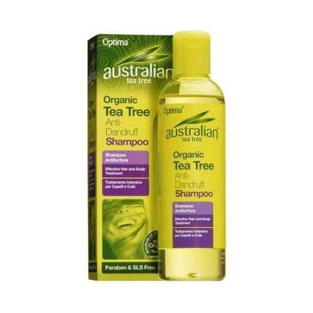 Optima Naturals Australian Tea Tree Shampoo Purificante Pulizia Profonda 250 Ml