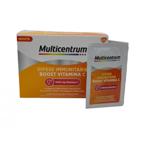 14 bustine di Multicentrum Difese Immunitarie Boost Vitamina C