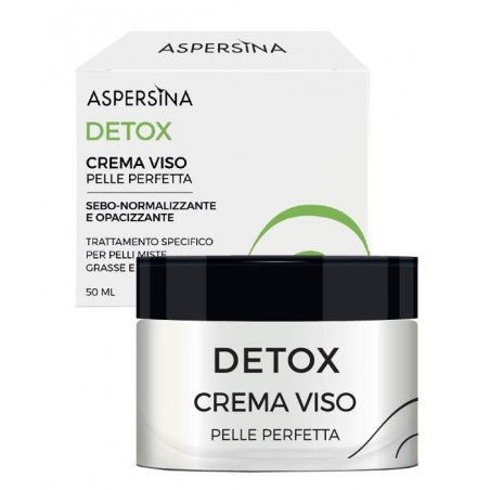 Pharmalife Research Aspersina Detox Crema Viso 50 Ml