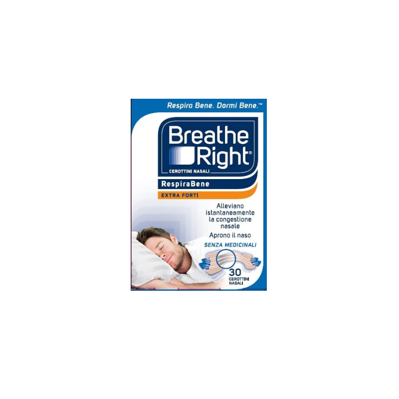 E. Fa. S. Cerotti Nasali Breathe Right Extra Forte 30 Pezzi