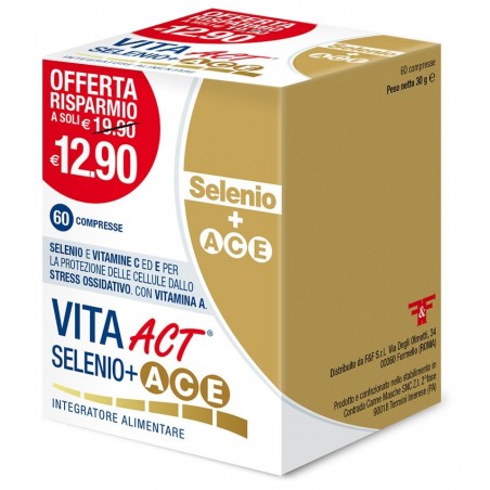 F&f Vita Act Selenio+ace 60 Compresse