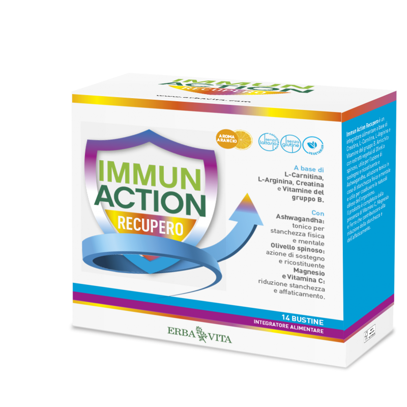 Erba Vita Group Immun Action Recupero 14 Bustine Da 14 G