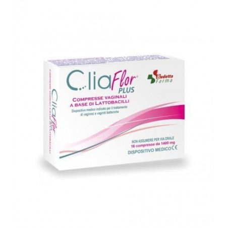 Budetta Farma Cliaflor Plus 16 Compresse Vaginali