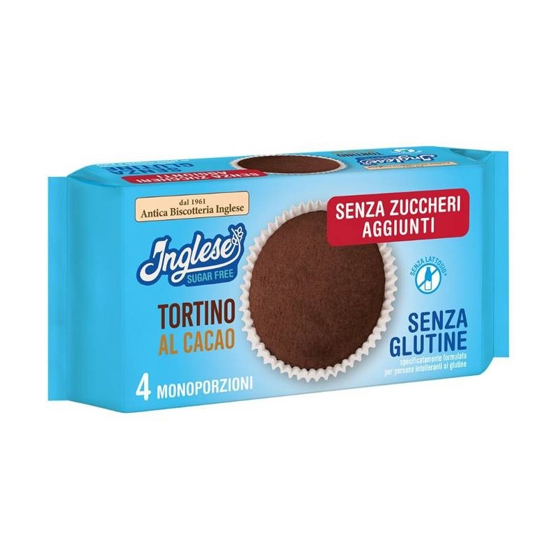 Gaia Inglese Tortino Cacao Senza Zuccheri Aggiunti 160 G