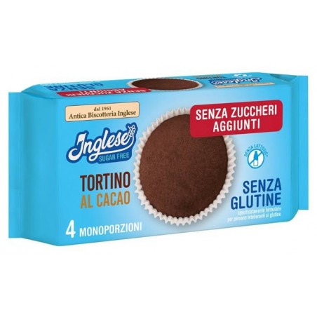 Gaia Inglese Tortino Cacao Senza Zuccheri Aggiunti 160 G