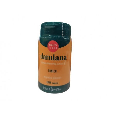 Erba Vita Damiana Supporto contro stanchezza e fatica 60 capsule