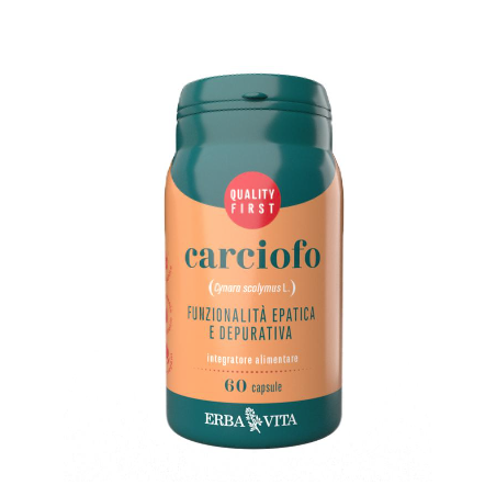 Erba Vita Carciofo per funzioni epatiche e digestive 60 capsule