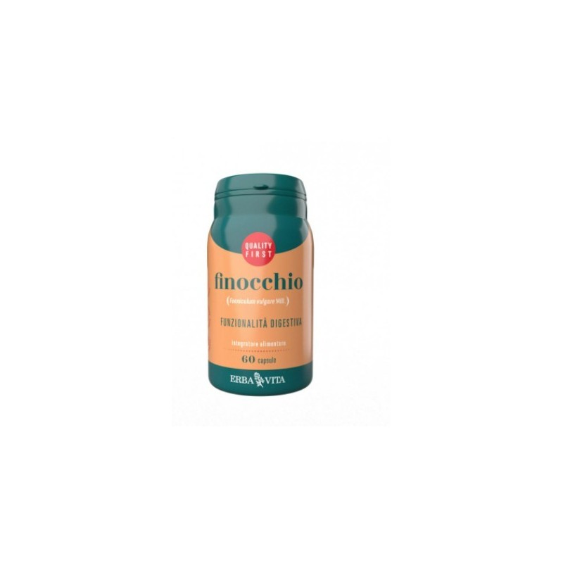 Erba Vita Finocchio Supporto per digestione e benessere naturale 60 capsule