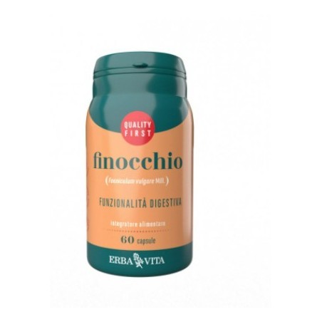 Erba Vita Finocchio Supporto per digestione e benessere naturale 60 capsule