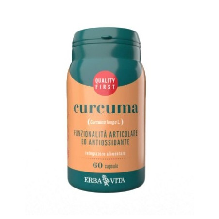 Erba Vita Curcuma Supporto antiossidante e articolare 60 capsule