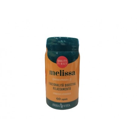 Erba Vita Melissa Supporto per il benessere gastrointestinale 60 capsule