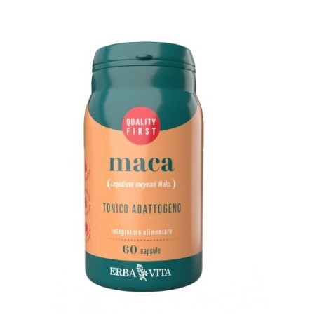 Erba Vita Maca Supporto energetico contro stanchezza e affaticamento 60 capsule