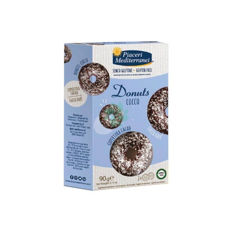 Eurospital Piaceri Mediterranei Donuts Cocco 90 G