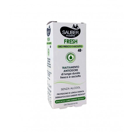 Italsilva Commerciale Sauber Fresh Deodorante Gel Astuccio 30 Ml