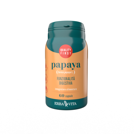 Erba Vita Papaya Supporto per una digestione ottimale 60 capsule