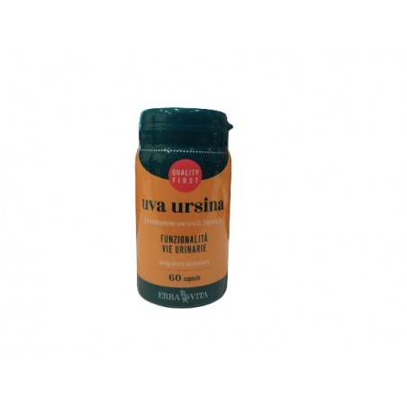 Erba Vita Uva Ursina Supporto per le vie urinarie 60 capsule