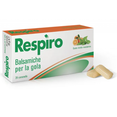 Montefarmaco Pumilene Respiro Caramelle Per La Gola Menta Mandarino 70 G