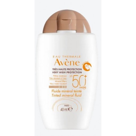 Avène Avene Sol Fluido Minerale Spf50+ Colorato Nuova Formula 40 Ml