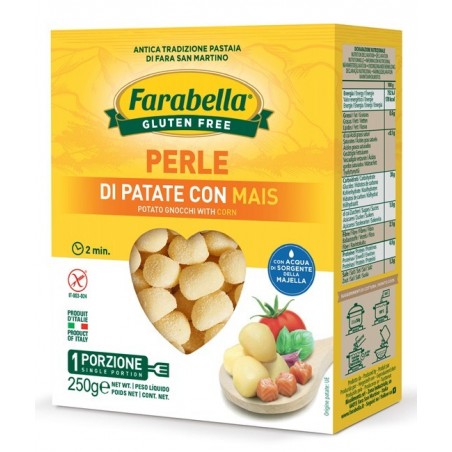 Bioalimenta Farabella Perle Patate Mais 250 G