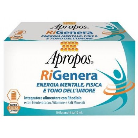 Desa Pharma Apropos Rigenera Energia Fisica E Mentale 10 Flaconcini 10 Ml