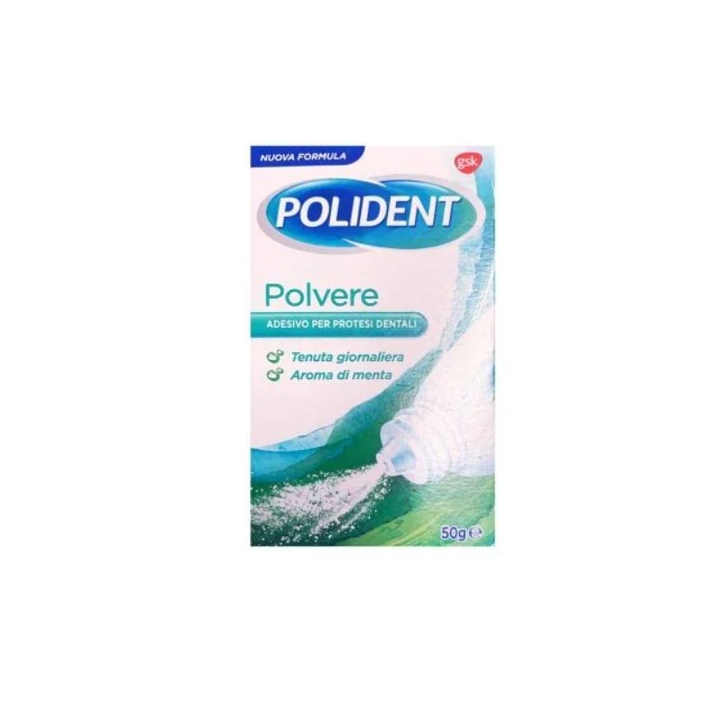 Haleon Polident Polvere Menta 50 G