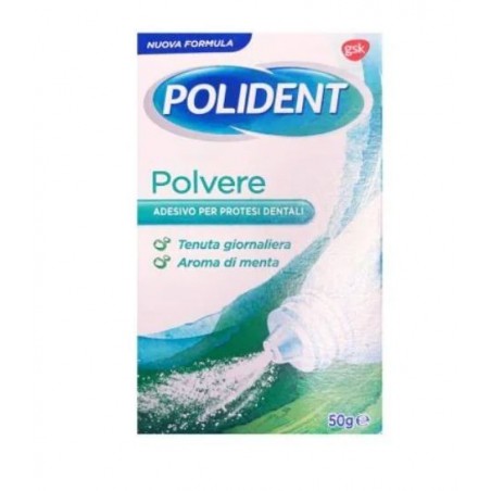 Haleon Polident Polvere Menta 50 G